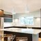 Besa Lighting Abu 12 Cord Pendant, White/Glitter, Bronze Finish, 1x9W LED 1JT-ABU12WH-LED-BR - alternate 2